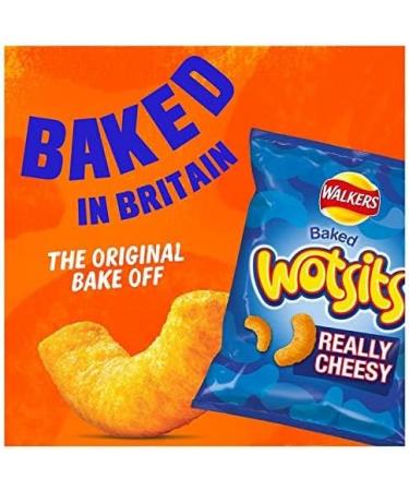 Walkers Wotsits Really Cheesy Snacks Crisps Case of 32x22.5g - Buy Online on SooperMarket.com