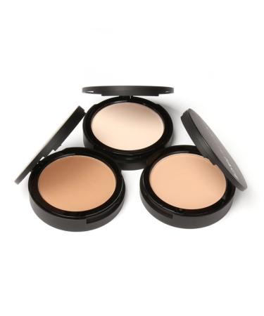3 Colors Pressed Powder | Waterproof Oil Control | Whitening Face Foundation | For All Skin Tones (2#) - Buy Online on SooperMarket.com