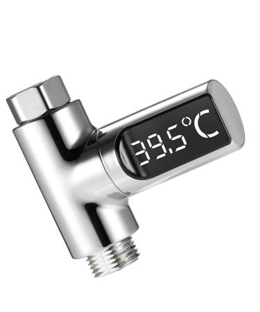 Digital Shower Thermometer 5 85 C Digital Thermometer with 360 Rotating Thermometer LED Water Meter Shower Water Thermometer for Elderly Children Baby thermometers