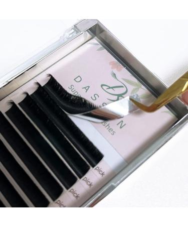 Volume Lash Extensions .07 Easy Fan Volume Lashes 8-16mm Self Fanning Eyelash Extensions C/CC/D/DD Curl Supplies (0.07 CC Mix-8-16mm) - Buy Online on SooperMarket.com
