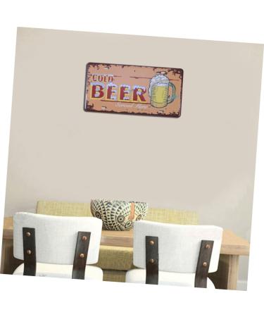 ABOOFAN Metal Signs Iron Sign Painting Iron Painting Tin Signs The Sign Wall Decoration Three-dimensional Picture 1 Medium - Buy Online on SooperMarket.com