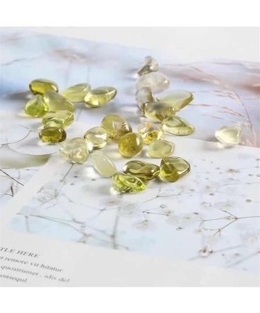 Natural Crystals and Stones Natural Citrine Quartz Gravel Stone for 300g 9mm-12mm for Decoration kaixun - Buy Online on SooperMarket.com