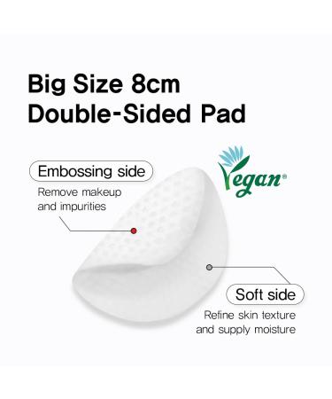 Nightingale Daily Derma Cleansing Pads | Exfoliating Makeup Remover for Waterproof Makeup | Vegan & Hypoallergenic Korean Skin Care with Hyaluronic Acid - Buy Online on SooperMarket.com