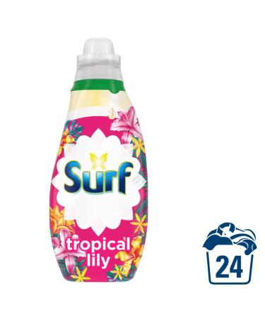 Surf Tropical Lily Laundry Liquid 24 Washes 648ml