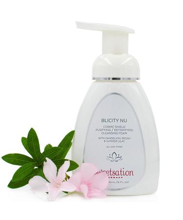 / YUNASENCE BLICITY NU Cosmic Shield Purifying Detoxifying Cleansing Foam 8oz. All skin types.