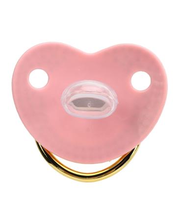 Gold Baby Pacifier Set | Rhinestone Lightweight Pacifier for Babies 6-18 Months | Cute Home Use Gift (Letter I) - Buy Online on SooperMarket.com