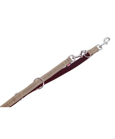 Nobby Leash Soft Grip beige / chocolate L: 200 cm W: 15 mm 1 piece beige-chocolate Width 15 mm