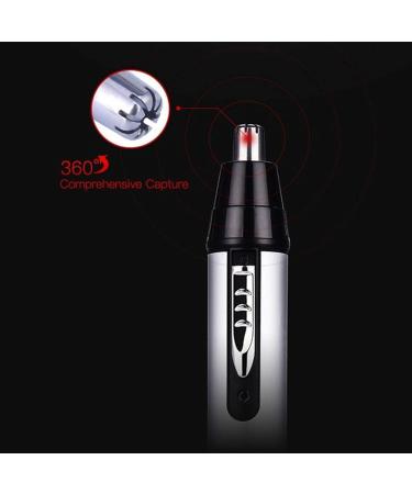 TEMKIN Nose Hair Trimmer | Rechargeable Ear and Nose Hair Trimmer for Men | Painless Eyebrow & Facial Hair Removal Razor - Buy Online on SooperMarket.com