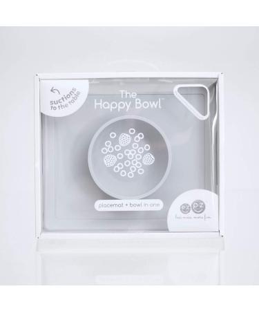 EZPZ Happy Bowl (Pewter) - Silicone Suction Bowl for Toddlers | Dishwasher Safe - Buy Online on SooperMarket.com