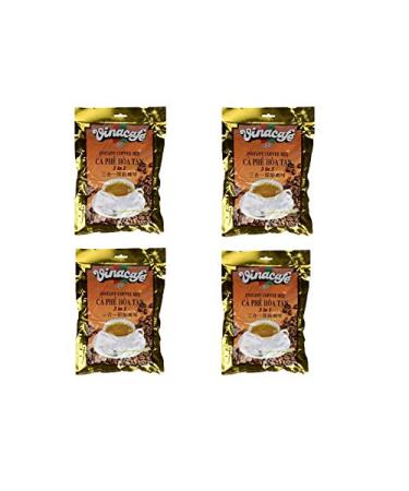 Vinacafe 3 in 1 Instant Coffee Mix, 20 Sachets (4 Packs)