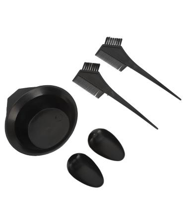 11PCS Hair Dye Dyeing Kit Hair Household Tinting Bowl Soft Dye Brush Ear Cover Hair Coloring Dye Tools for DIY Salon