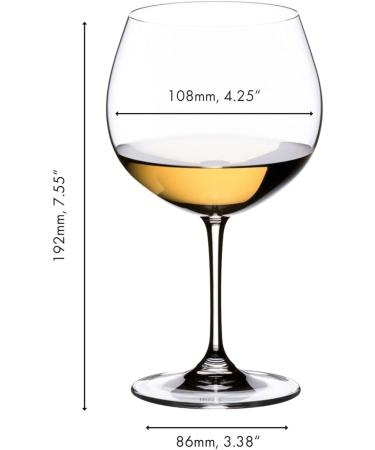 Riedel 6416/97 Vinum Montrachet Glasses - Set of 2 for Oak Chardonnay | International Shipping - Buy Online on SooperMarket.com