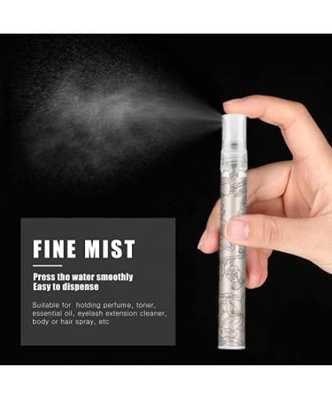 Shu mizara Portable Mini Refillable Perfume Atomizer Bottle Atomizer Travel Size Spray Bottles Accessories Atomizer Perfume Bottle Scent Pump Case for Travel Flower Green - Buy Online on SooperMarket.com