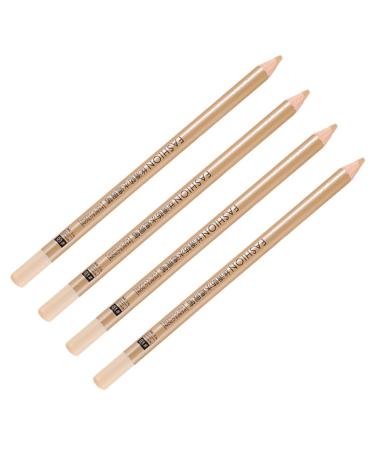 Healeved 12 Pcs Concealer Pen Makeup Concealer Women Makeup Supplies Concealer for Freckle White Wooden