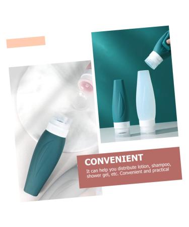 Buy Leakproof Small Silicone Travel Bottles Set - Multi-Function Lotion & Cosmetic Squeeze Bottles for Easy Packing - Buy Online on SooperMarket.com