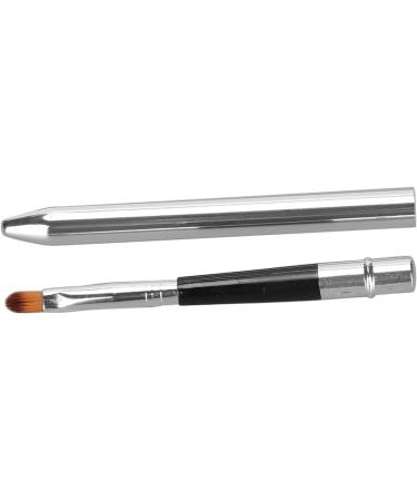 Lip Gloss Brush Compact Small Lip Brush Retractable Retractable Sealing Style Aluminium Material for Home for Beauty Salon - Buy Online on SooperMarket.com