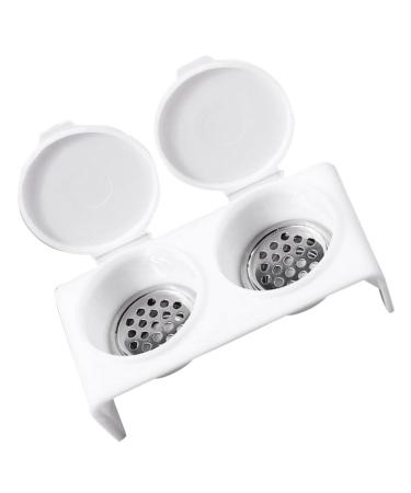 Healeved Nail Art Brush Cup Dapping Dish for Nails Dappen Dish for Nails Monomer Dish with Lid Nail Dappen Dish Soaking Bowl for Acrylic Nails Nail Bowl Tool Stainless Steel Various