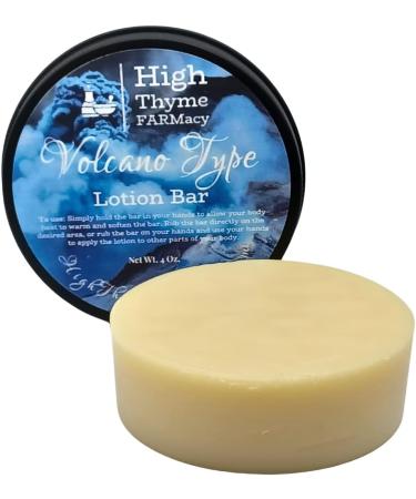 Volcano Type Lotion Bar - 3.5oz Waterless Beeswax Moisturizer - Eco-Friendly Travel Massage Lotion - Buy Online on SooperMarket.com