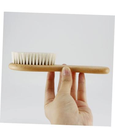 FRCOLOR 1 Set Shampoo Brush & Baby Bath Massager Combo - Soft Bristle Head Scrubber & Beech Baby Comb | Barber & Shower Hair Scalp Brush - Buy Online on SooperMarket.com