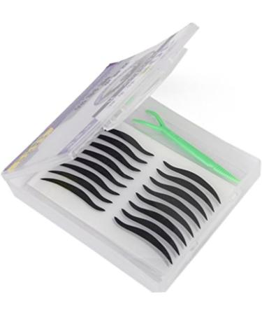 PLAFOPE 240 Pairs Double Eyelid Tape Smoky Eyeliner Stickers Reusable Sticker Eyeliner Adesivo Crease Black - Buy Online on SooperMarket.com