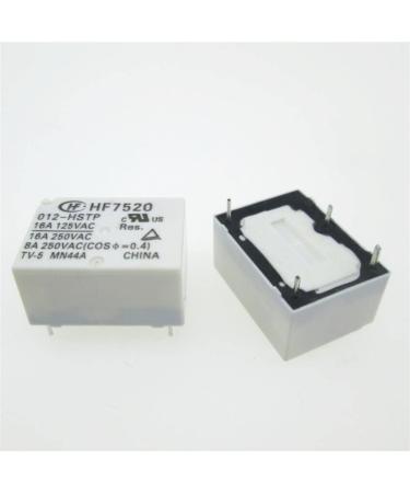 12V Relay HF7520-005-HSTP HF7520 012-HSTP HF7520-024HSTP HF7520-005HSTP 5V 12V 24V DIP4 1Pcs (Size : HF7520-005-HTP(283))