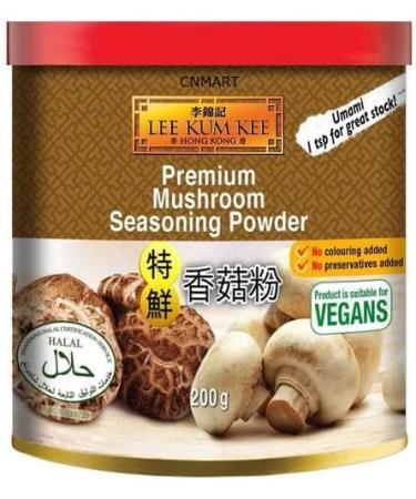 Lee Kum Kee Premium Mushroom Seasoning Umami Powder 200g (Vegan) Halal by CNMART - Buy Online on SooperMarket.com
