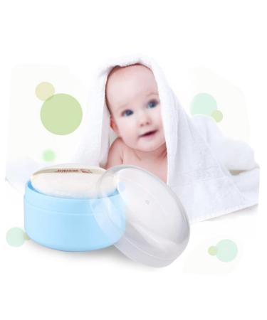 Beavorty 6pcs Kids Travel Set with Makeup Containers and Portable Powder Sieve - Blue - Buy Online on SooperMarket.com