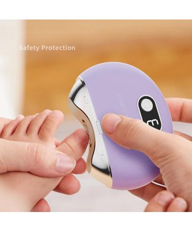 kawehiop Electric Nail Cutter with Three-Speed Speed Adjustment Automatic Nail Fingernail ABS Electric Nail Clip Nail Clippers Red - Buy Online on SooperMarket.com