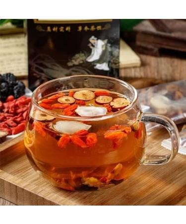 Ginseng Five Treasures Tea Kidney Tea Kidney Tea Formula Ginseng Five Treasure Tea Essential Chinese Herbal Tea Tonify Kidney for Men Chinese Kidney Care Tea (3pcs) - Buy Online on SooperMarket.com