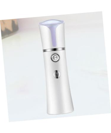 Healeved 1Pc facial sprayer machine portable humidifer white face steamer nano steamer 14.1x4cm - Buy Online on SooperMarket.com