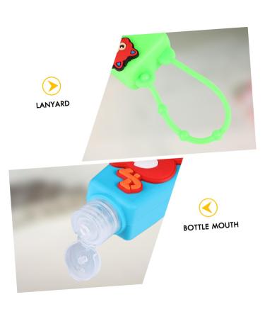 Shop Minkissy 8pcs Cartoon Travel Bottles | Refillable Keychain Holders & Perfume Cases - Perfect for Kids | International Shipping Available - Buy Online on SooperMarket.com