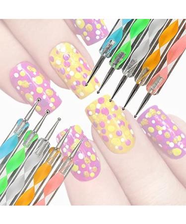 COMIART Ball Stylus Dotting Tool Set for Clay Sculpting & Nail Art - Embossing Pattern Included - Buy Online on SooperMarket.com