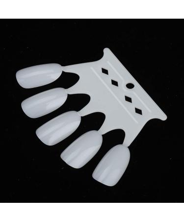 Plastic Nail Art Accessories - 2 Kinds Nail Color Card for Professional Nail Salon | Practice Skills in Natural Colors - Buy Online on SooperMarket.com