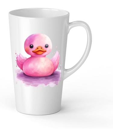 White Ceramic Kids Canard Mug - Large 483 ml Perfect for Hot Chocolate or Milk Fun and Easy to Use - Buy Online on SooperMarket.com