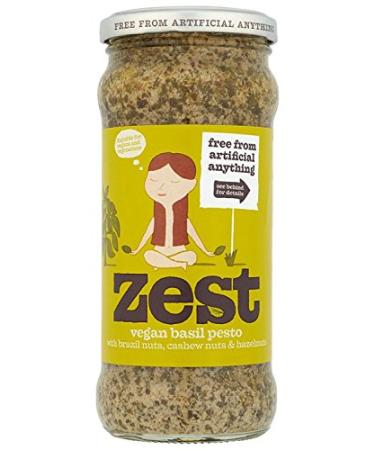 Zest Basil Vegan Pesto 340 g Basil 340 g (Pack of 1)
