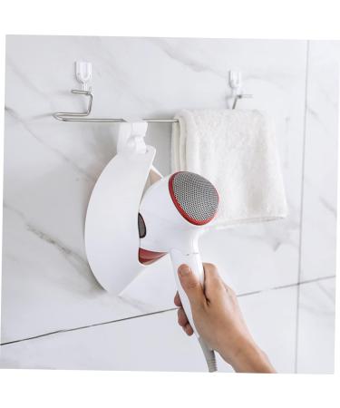 Beavorty Hair Dryer Hook Hair Dryer Blow Dryer Dry Hair Hook up Storage Rack Hair Dryer Organizer - Buy Online on SooperMarket.com