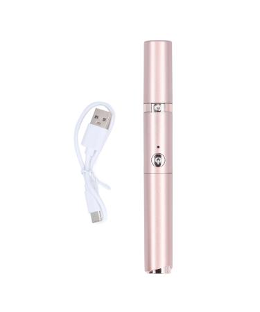 Heated Eyelash Curler Electric Handheld Eyelash Curler Heated 2 in 1 Long Lasting Styling Eyebrow Trimmer Eyelash Makeup Tools for Women Girls Travel Home (Champagne Gold)