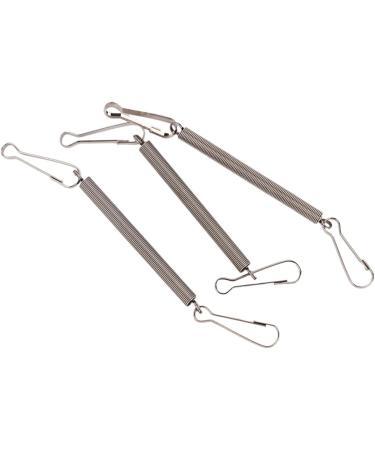 5PCS Spring With 2 Clips Used Singly In Combination To Hold Rabbit Water Dispenser Drinking Bottle For Small Animals Spring Clips Clamps - Buy Online on SooperMarket.com