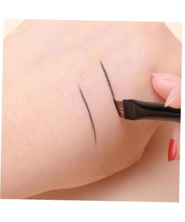 Tossper 2-Piece Professional Makeup Brush Set | Angled Eyebrow & Flat Eyeliner Brushes for Flawless Beauty - Buy Online on SooperMarket.com