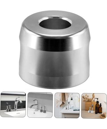 Beavorty 3-Pack Razor Holder Stand - Stainless Steel & Aluminum Alloy Safety Razor Base for Men - Travel Brush Silver - 4.3x4.3cm - International Shipping - Buy Online on SooperMarket.com