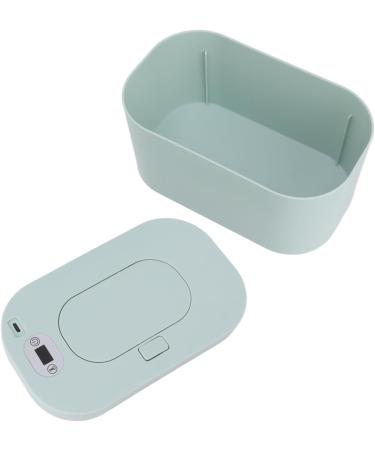 Wipe Warmer Dispenser Rechargeable Wipe Warmer Temperature Adjustment for Home Office Outdoor (Green) - Buy Online on SooperMarket.com