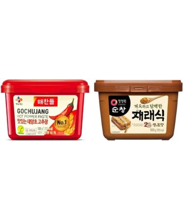 Chung Jung One Korean Hot Chilli Pepper Paste Gochujang Assorted 500g (Pack of 4) Choose Any 4 Customised Flavours - Buy Online on SooperMarket.com