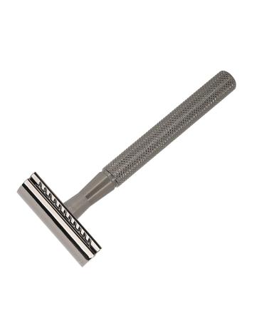 Double-Sided Vintage Metal Beard Trimmer for Men & Women - Washable Practical & Easy to Use (Black) | International Shipping Available - Buy Online on SooperMarket.com