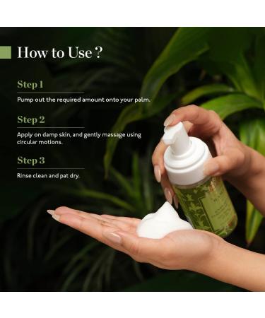 Kama Ayurveda Anti Acne Cleansing Foam - 100ml | Natural Acne Treatment | International Shipping Available - Buy Online on SooperMarket.com