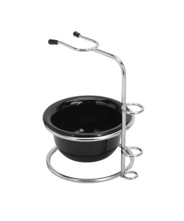 Beard Foam Mixing Bowl & Portable Shaving Brush Stand | Durable Barber Shop Essential - Buy Online on SooperMarket.com