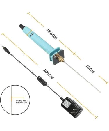 Electric Hot Knife Foam Cutter  Vickes Cutting Hot Pen Hot Wire Cutter 15W Electric Foam Cutting Machine Pen 10CM Styrofoam Cutter Heat Cutting Tool Kit - Buy Online on SooperMarket.com