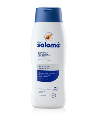 Maria Salom Shampoo 400ml - Antica y Estimula el Crecimiento - Sin Sal y Sin Parabenos - Buy Online on SooperMarket.com
