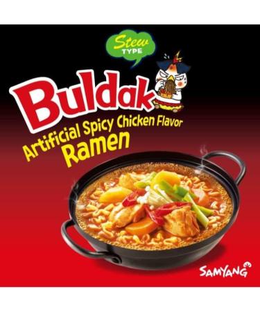 Samyang Buldak Stew Type Hot Chicken Noodle Challenge Ramen (Pack of 40) by CNMART - Buy Online on SooperMarket.com