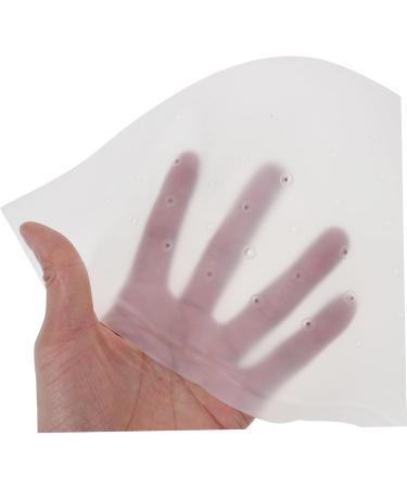 PLAFOPE Silicone Highlighter Cap Caps Hair Highlighting Kit Hair Highlighting Hat Dyeing Color Cap Salon Silicone Cap Silicone Hair Salon Cap Hair Highlight Hat Dye Cap White - Buy Online on SooperMarket.com
