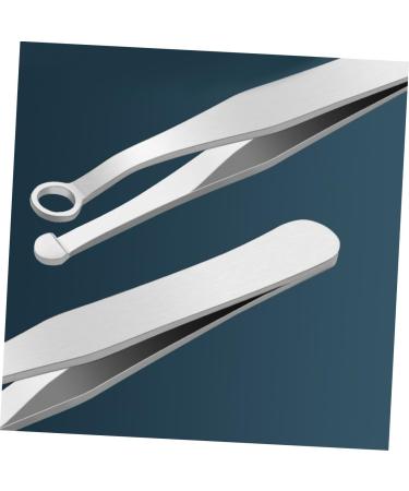 NOLITOY Nose Hair Trimmer for Men | Reusable Grooming Tool & Tweezers | Steel Clipper Set for Precise Hair Removal - Buy Online on SooperMarket.com